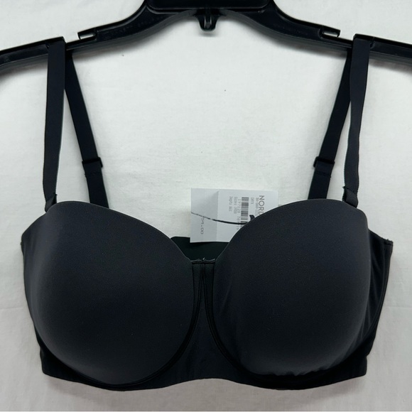 SKIMS Women 34DD Ultimate Collection Strapless Adjustable Strap Bra Onyx Black - Picture 1 of 6